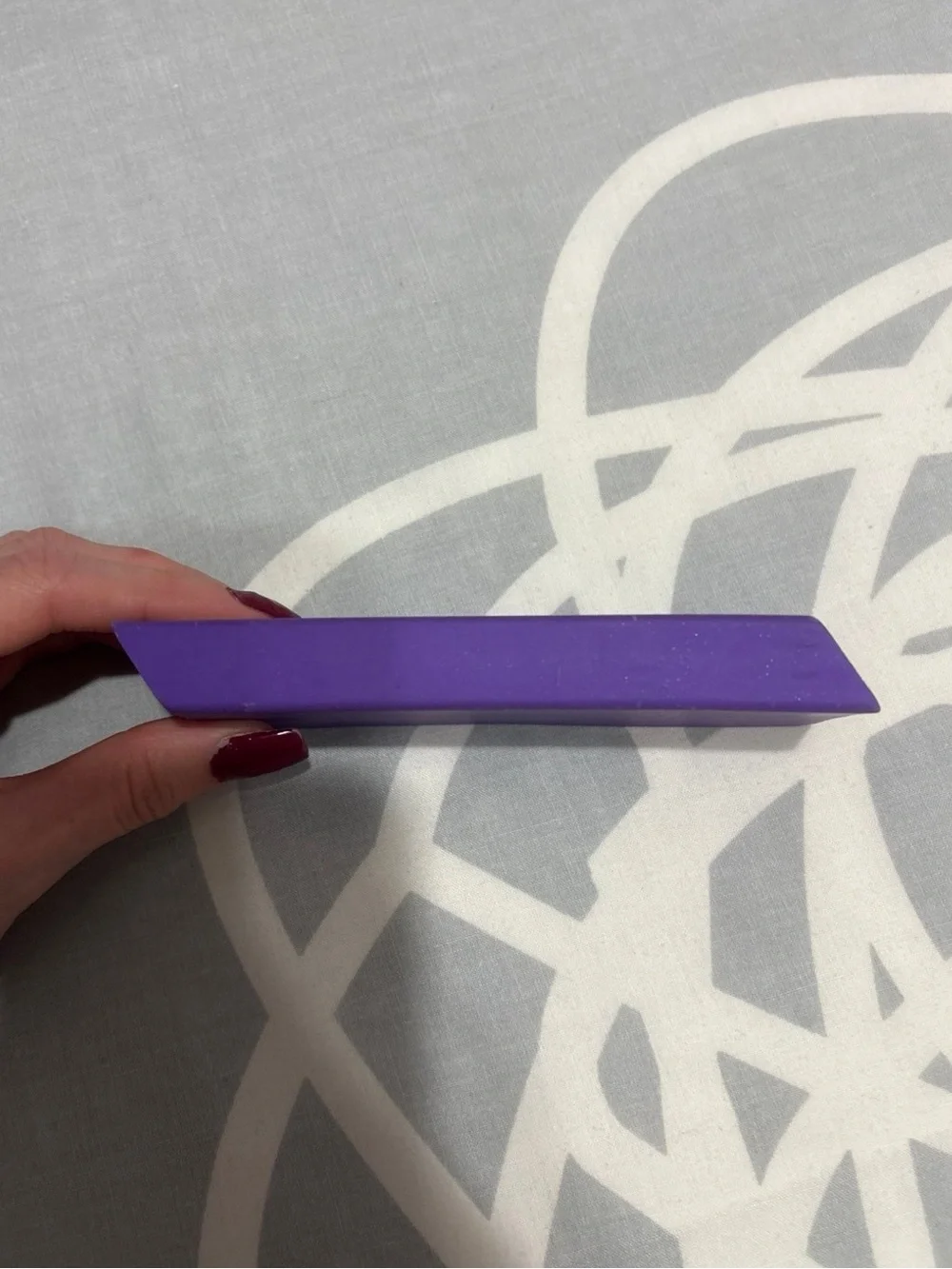 Purple Not Again! Jumbo Eraser